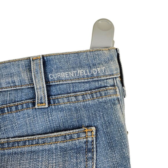 Current/Elliott The Bell Slim 1970s Flare Leg Jeans Size 10 / 30 Kentucky - Picture 5 of 8